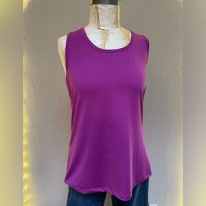 Marika- Athletic Lace Back Tank Top